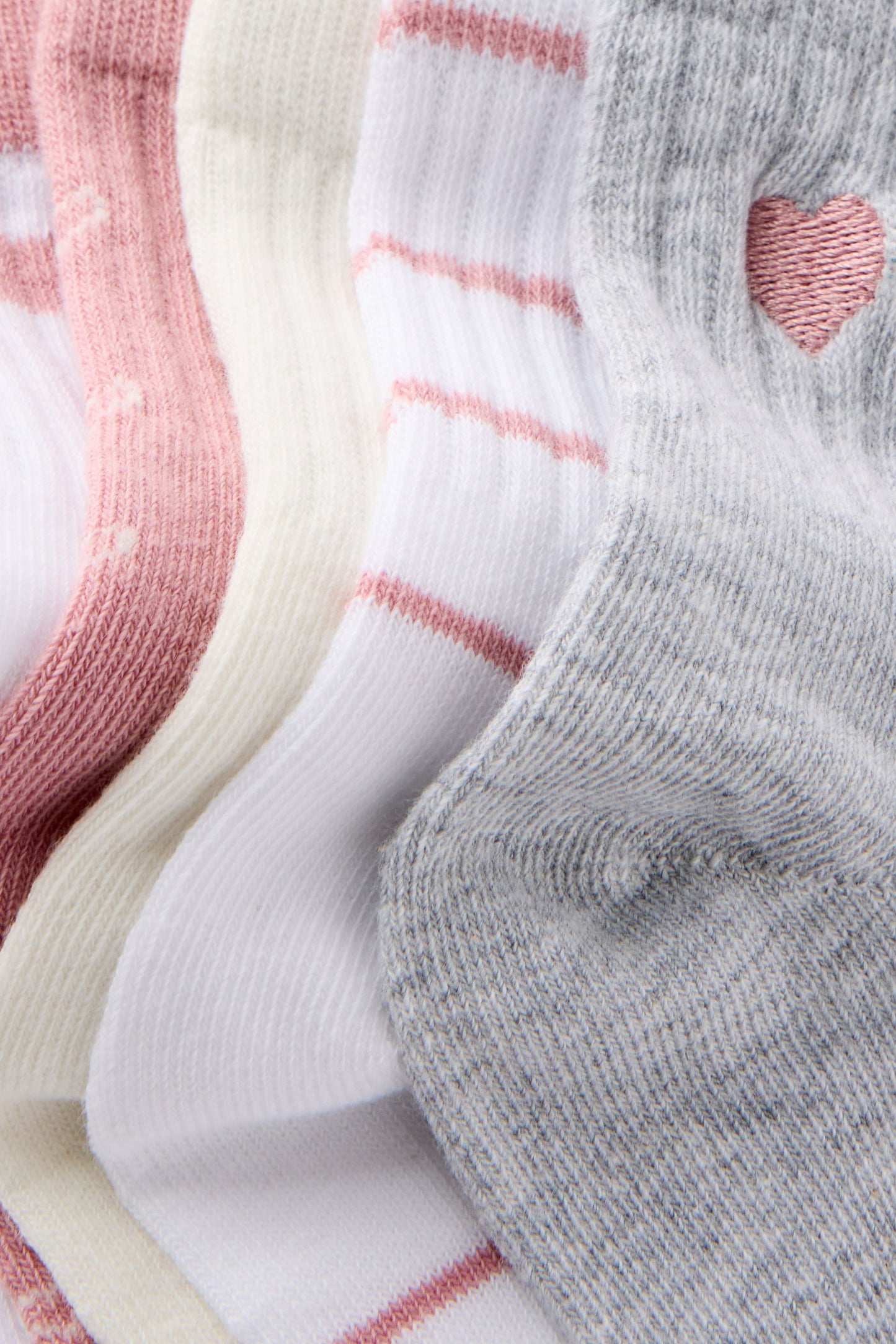 5Pk Quarter Crew Sock
