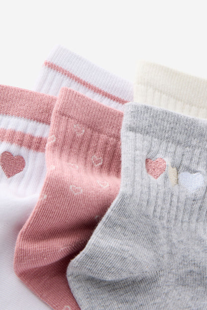5Pk Quarter Crew Sock