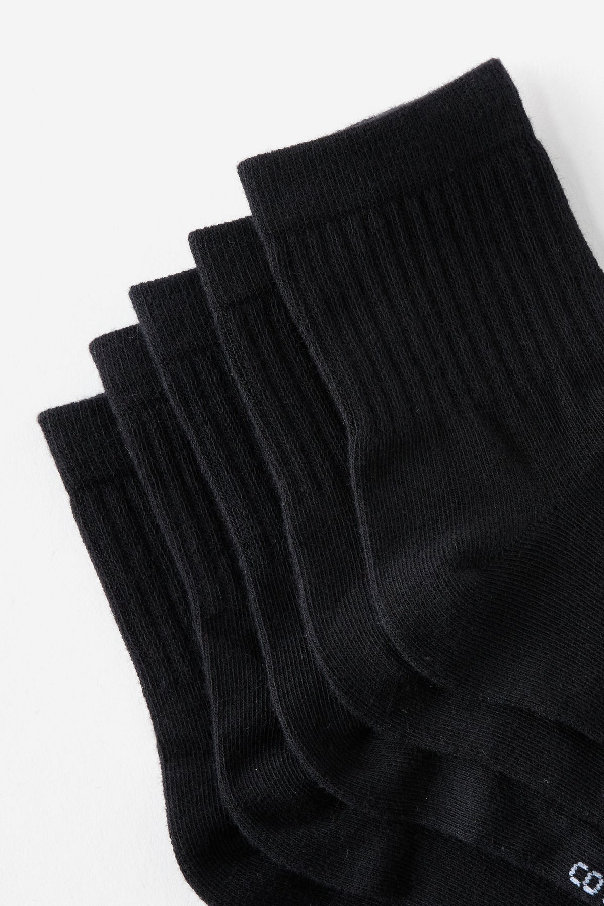 5Pk Quarter Crew Sock