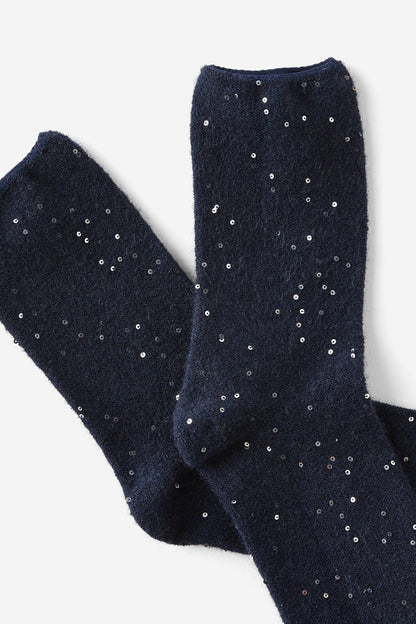Sequin Sparkle Crew Sock