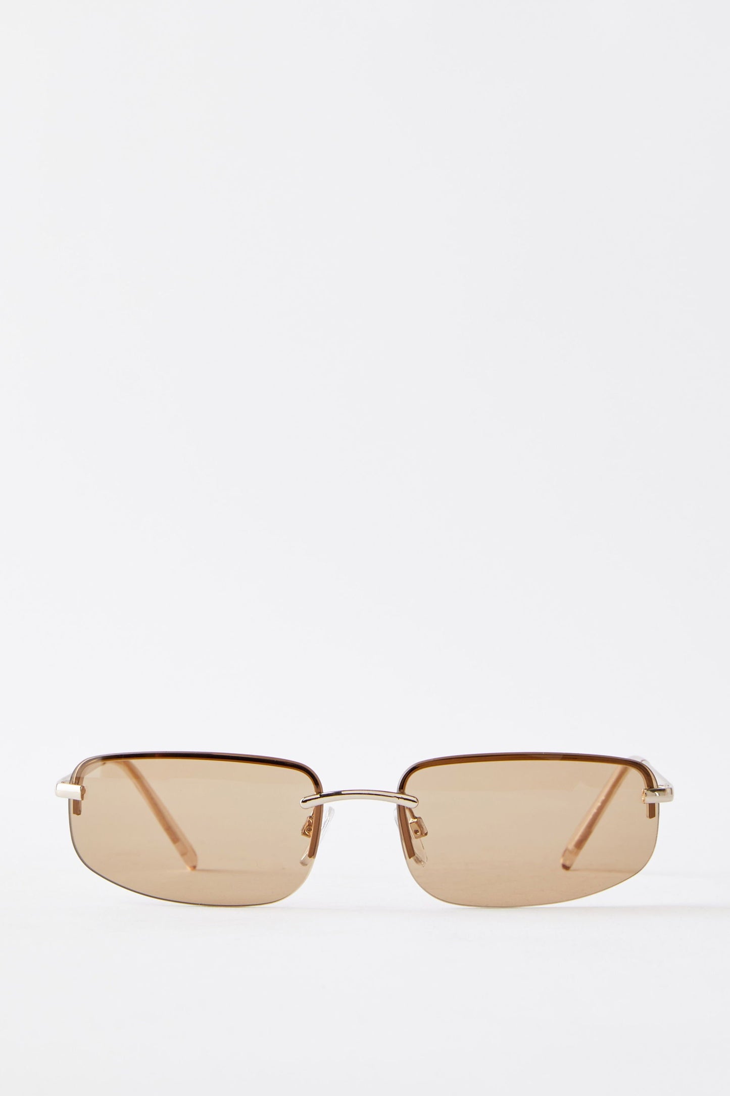 Reece Rimless Metal Sunglasses