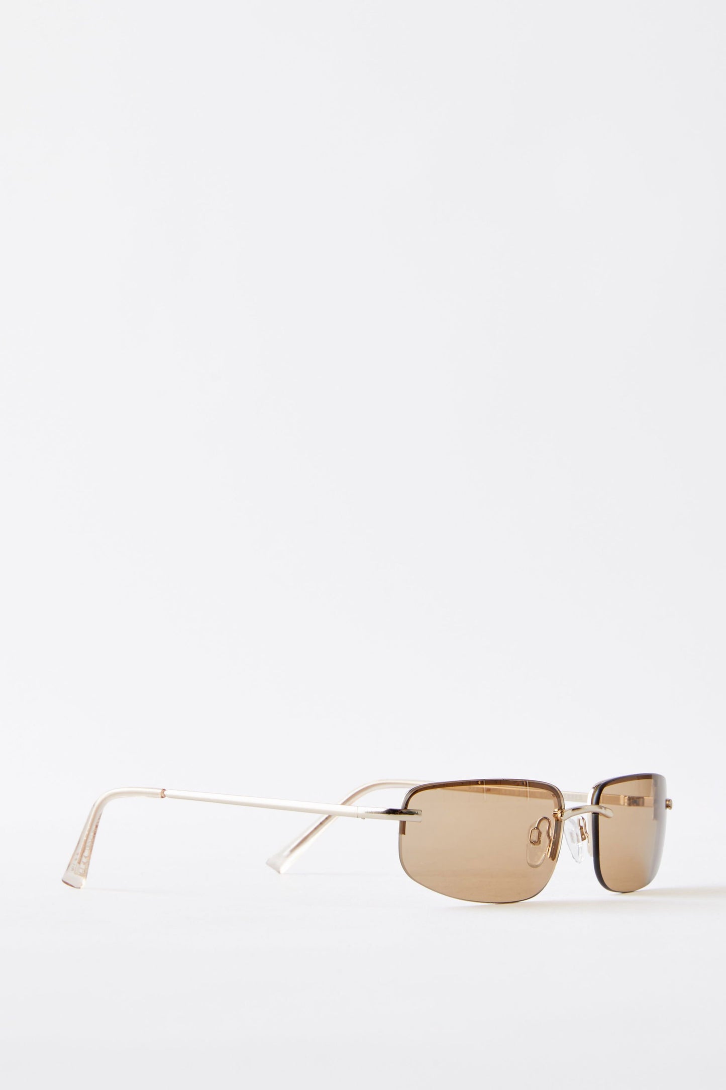 Reece Rimless Metal Sunglasses