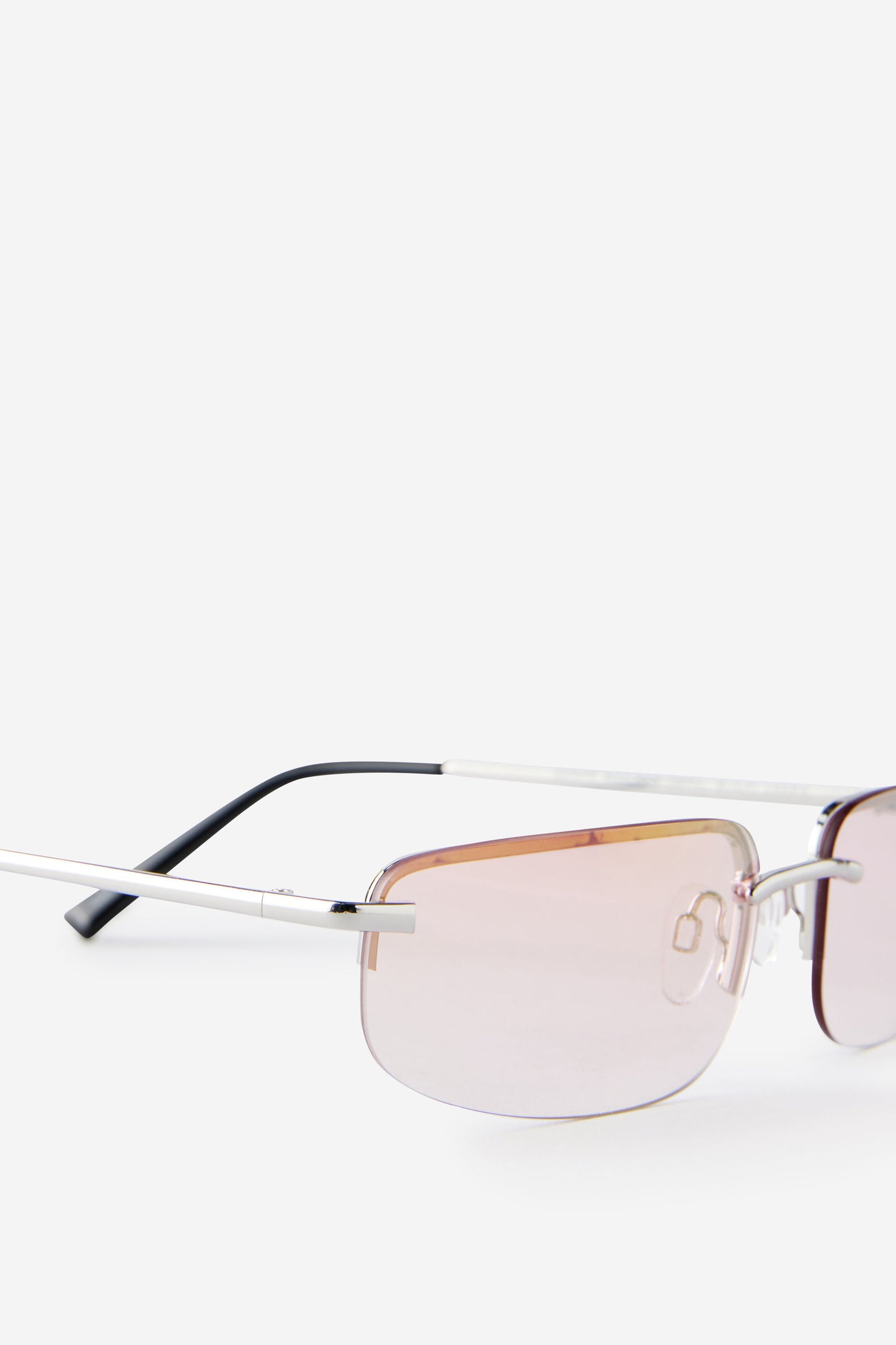 Reece Rimless Metal Sunglasses