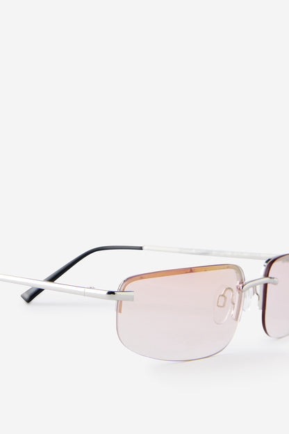 Reece Rimless Metal Sunglasses