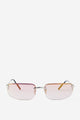 Reece Rimless Metal Sunglasses
