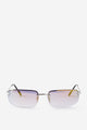 Reece Rimless Metal Sunglasses