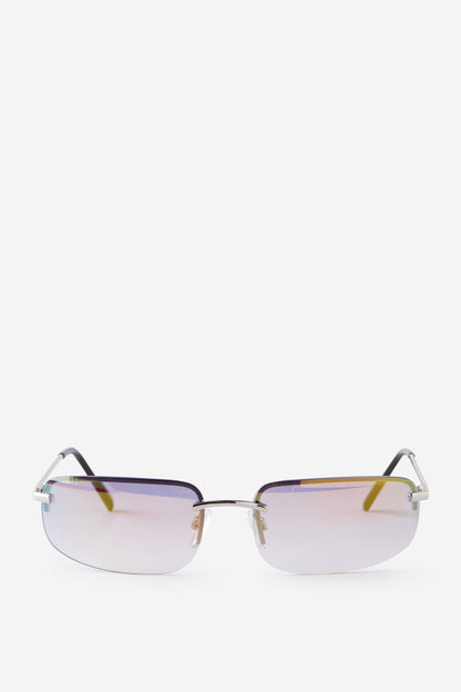 Reece Rimless Metal Sunglasses