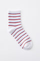 Stripe Mid Crew Sock