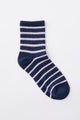 Stripe Mid Crew Sock
