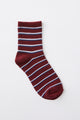 Stripe Mid Crew Sock