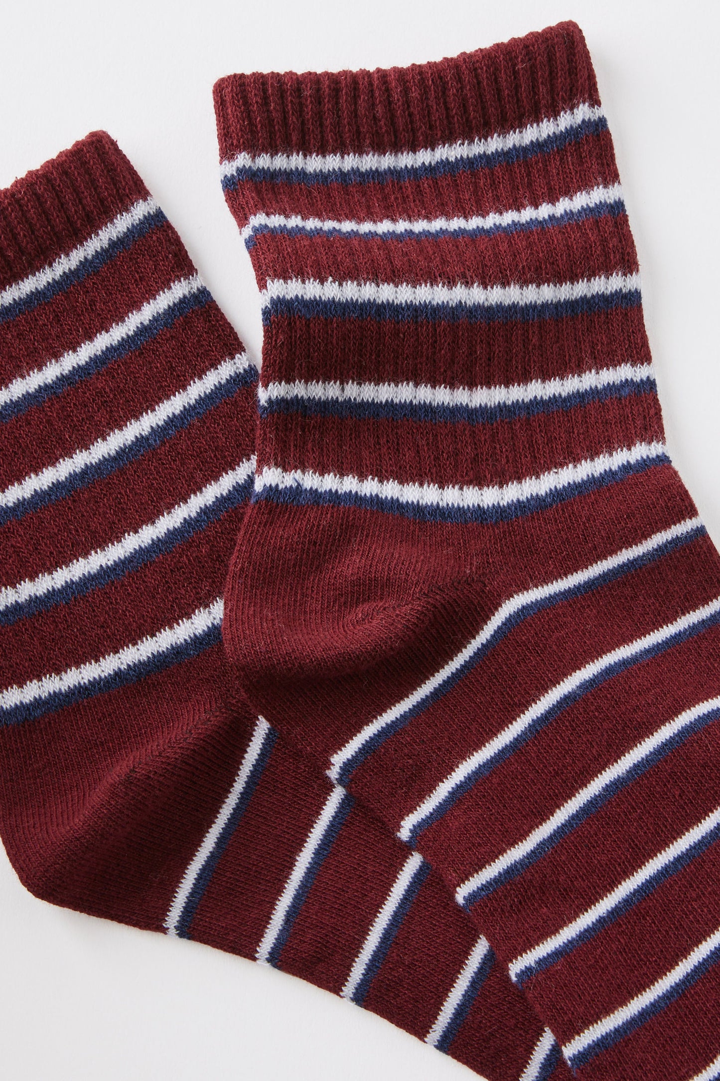 Stripe Mid Crew Sock
