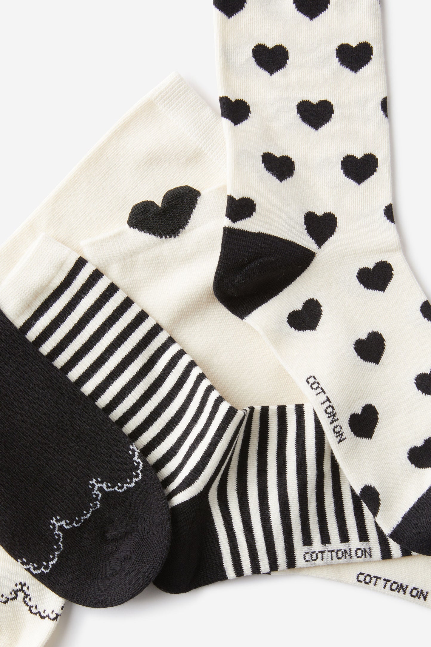 5Pk Fine Crew Sock