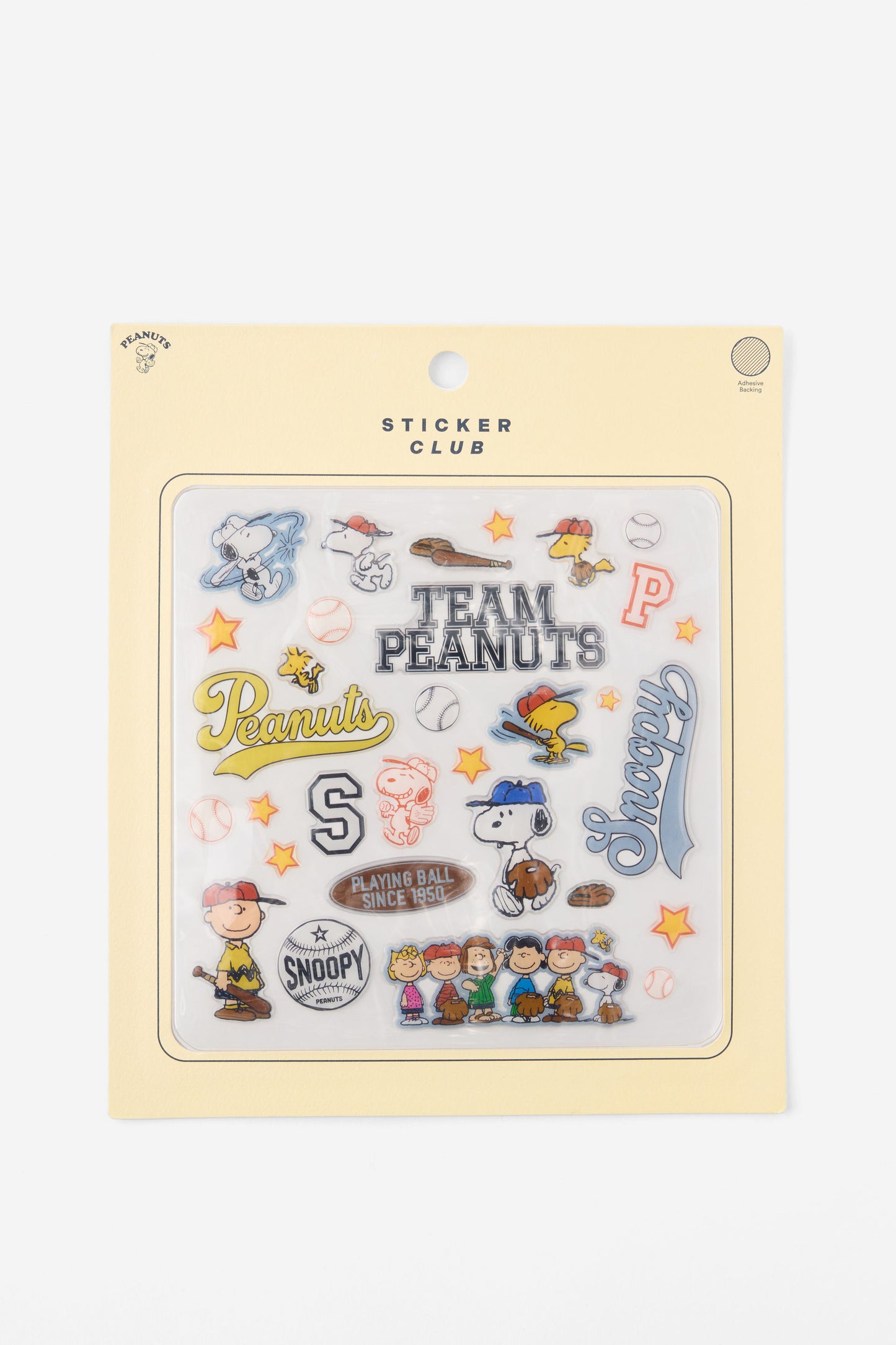 Snoopy Sticker Club Large
