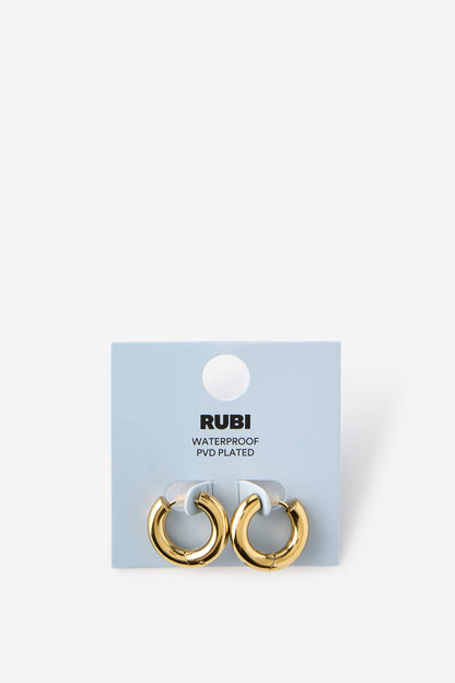 Waterproof Mid Hoop Earring