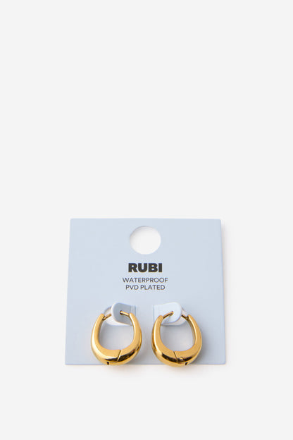 Waterproof Mid Hoop Earring