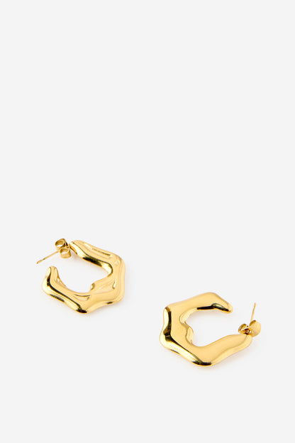 Waterproof Mid Hoop Earring