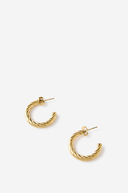 Waterproof Mid Hoop Earring