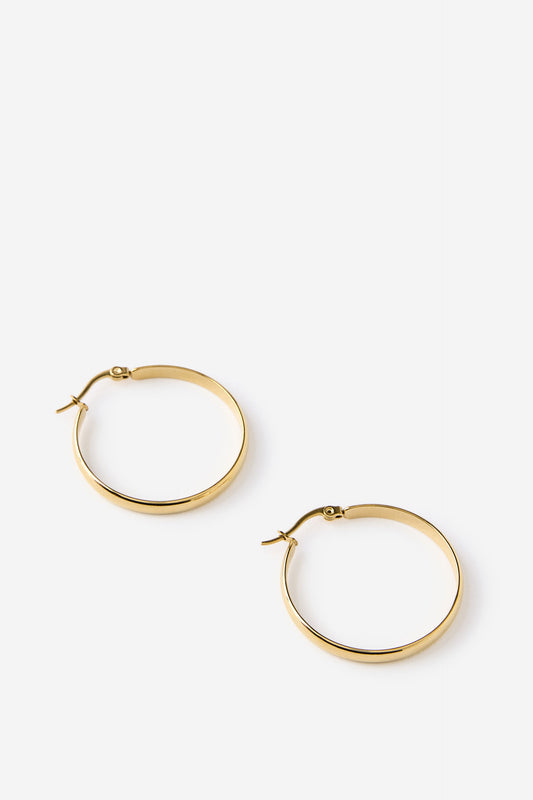 Waterproof Large Hoop Earring