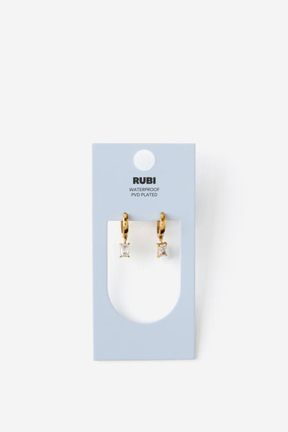 Waterproof Charm Hoop Earring