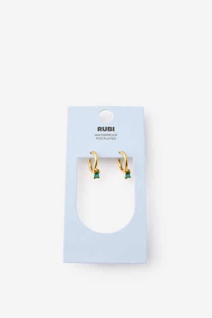 Waterproof Charm Hoop Earring