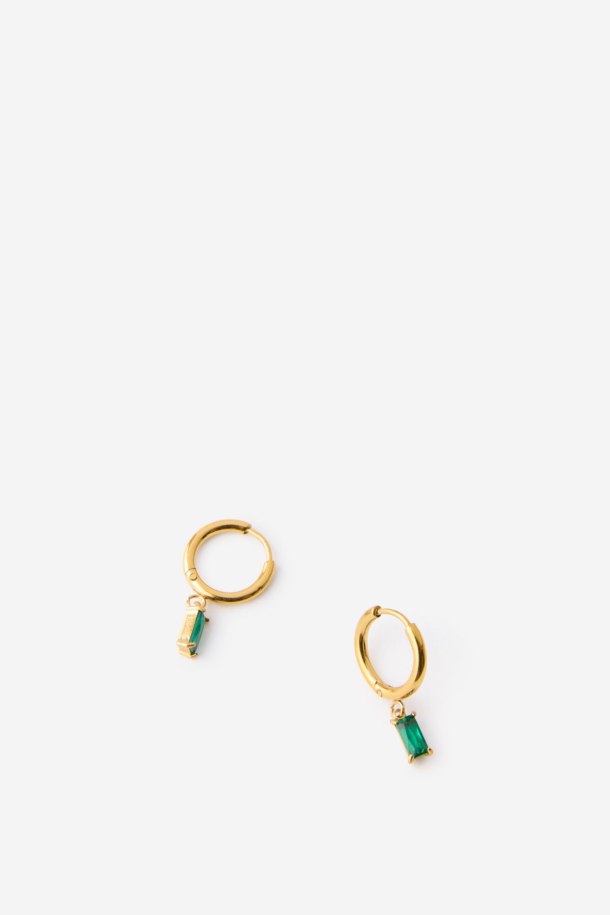 Waterproof Charm Hoop Earring