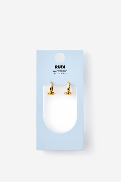 Waterproof Charm Hoop Earring