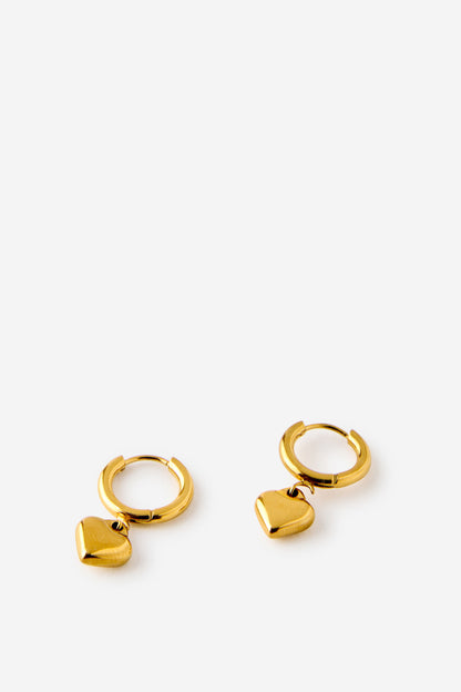 Waterproof Charm Hoop Earring