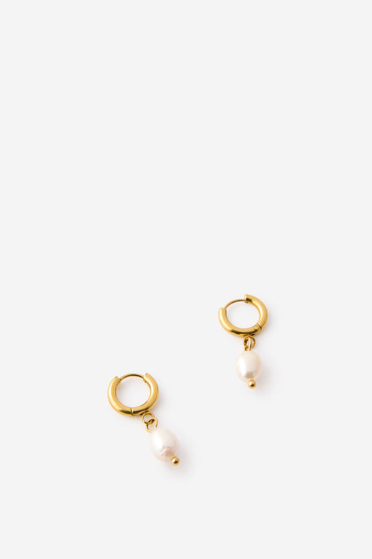Waterproof Charm Hoop Earring