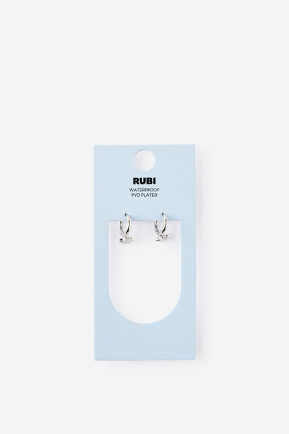 Waterproof Charm Hoop Earring