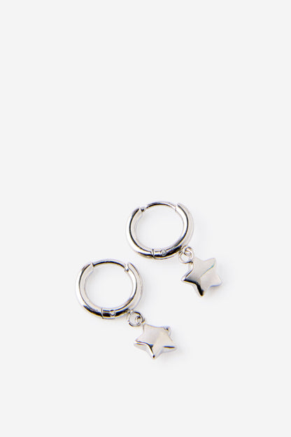 Waterproof Charm Hoop Earring