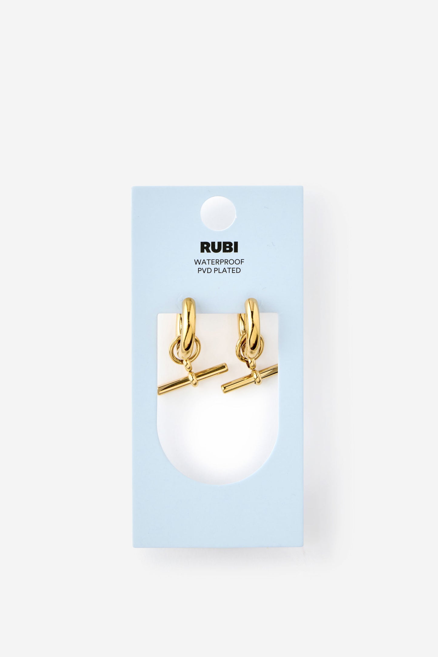 Waterproof Charm Hoop Earring