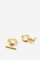 Waterproof Charm Hoop Earring