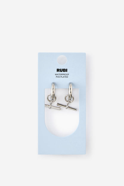 Waterproof Charm Hoop Earring
