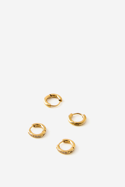Waterproof 2Pk Small Earring