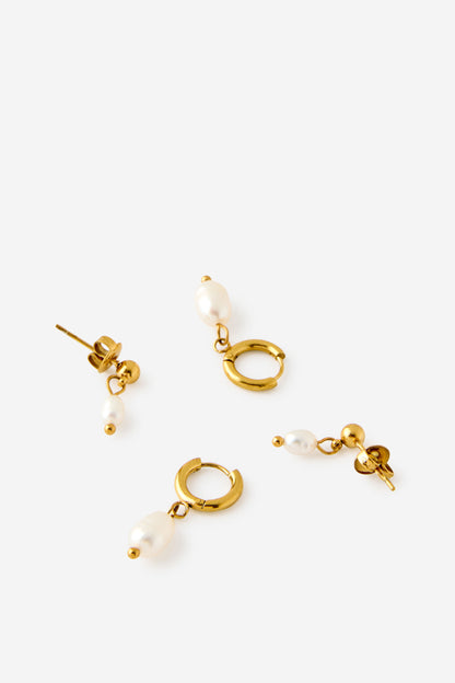 Waterproof 2Pk Small Earring