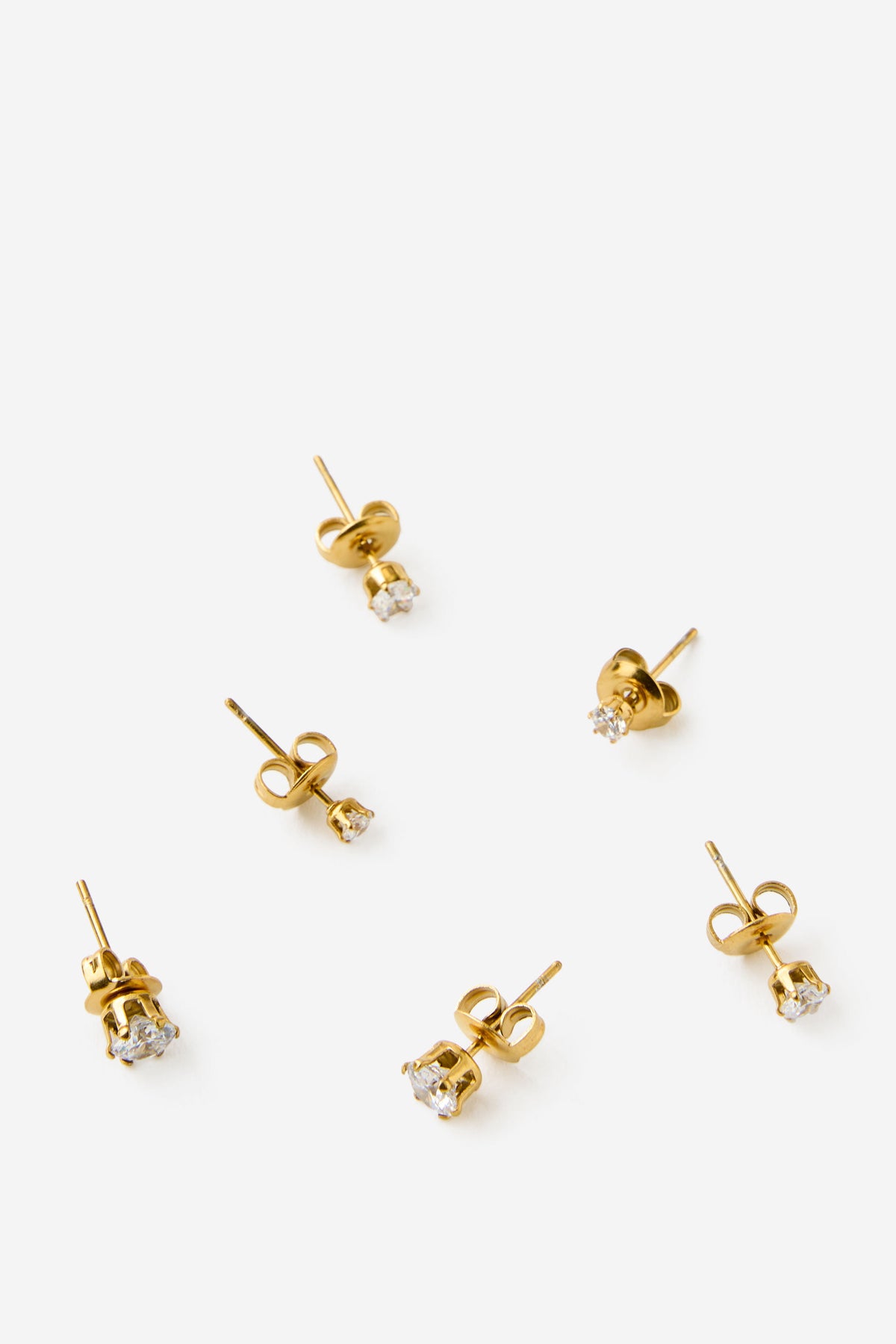 Waterproof 3Pk Small Earring