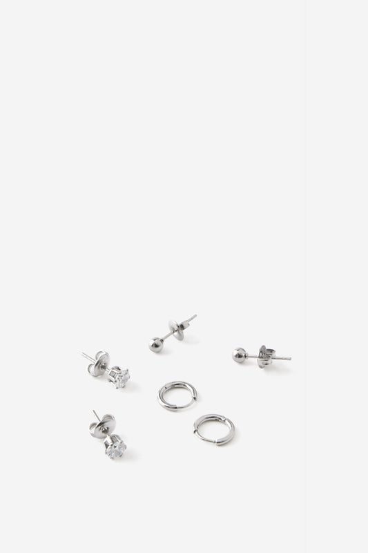 Waterproof 3Pk Small Earring