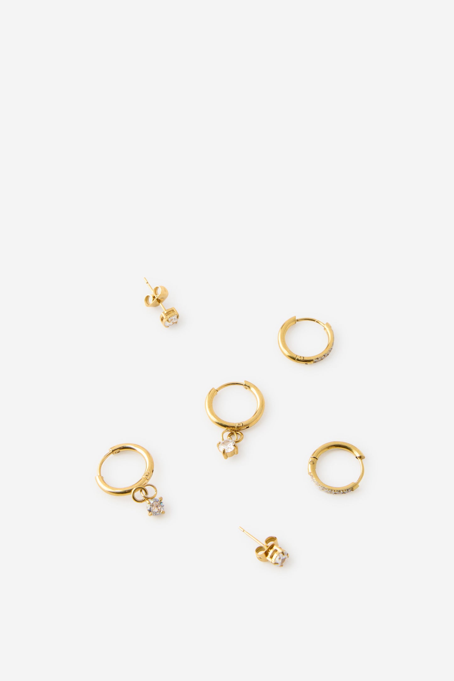 Waterproof 3Pk Small Earring