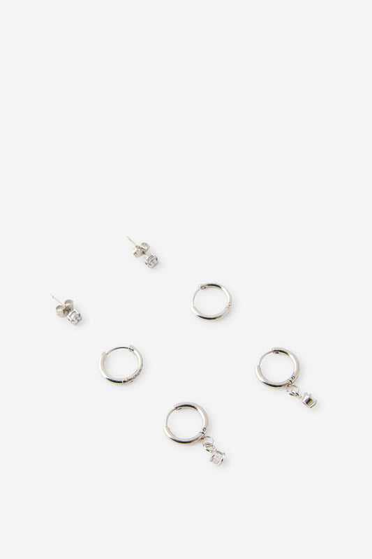 Waterproof 3Pk Small Earring