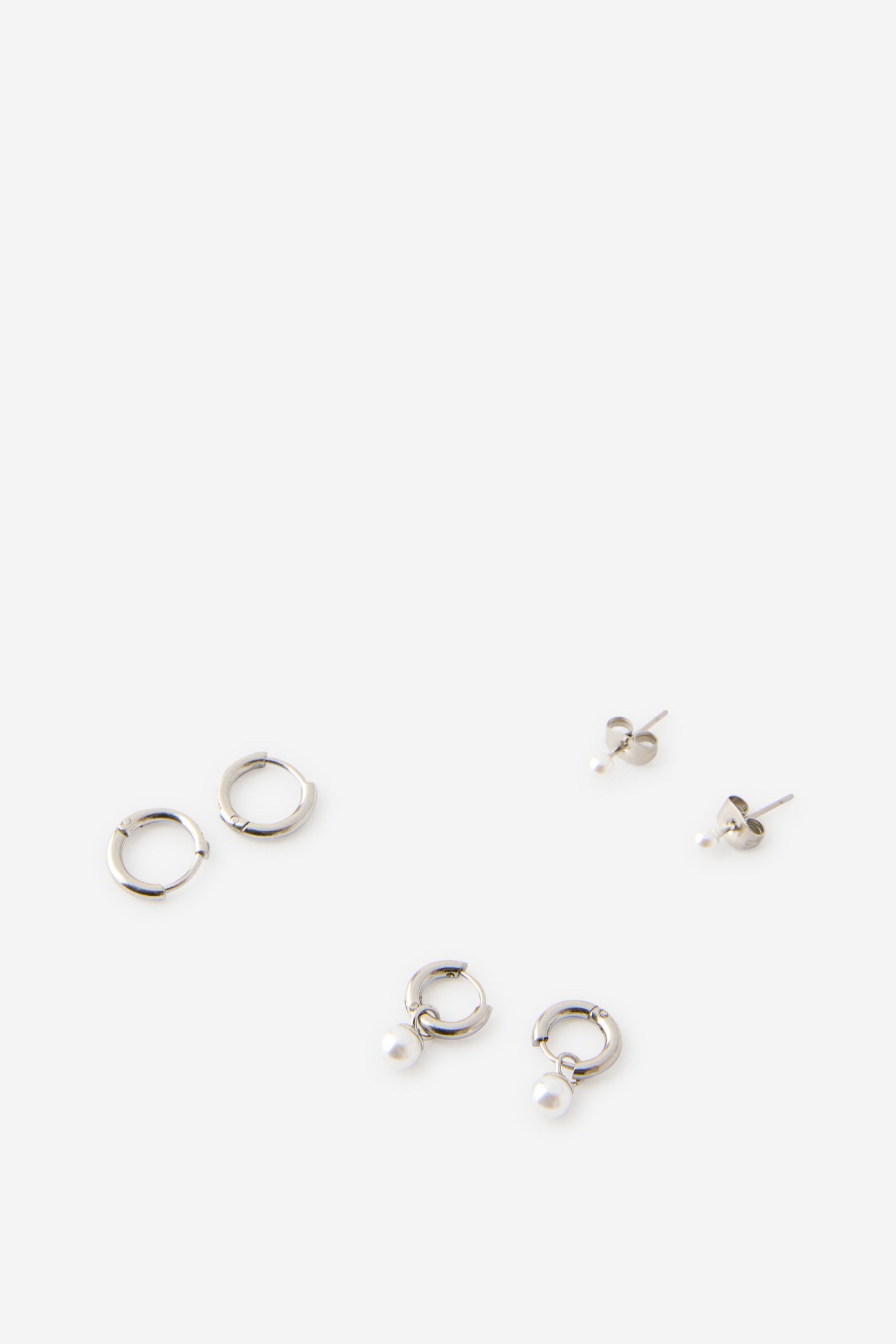 Waterproof 3Pk Small Earring