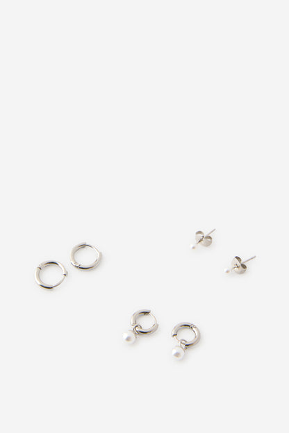 Waterproof 3Pk Small Earring