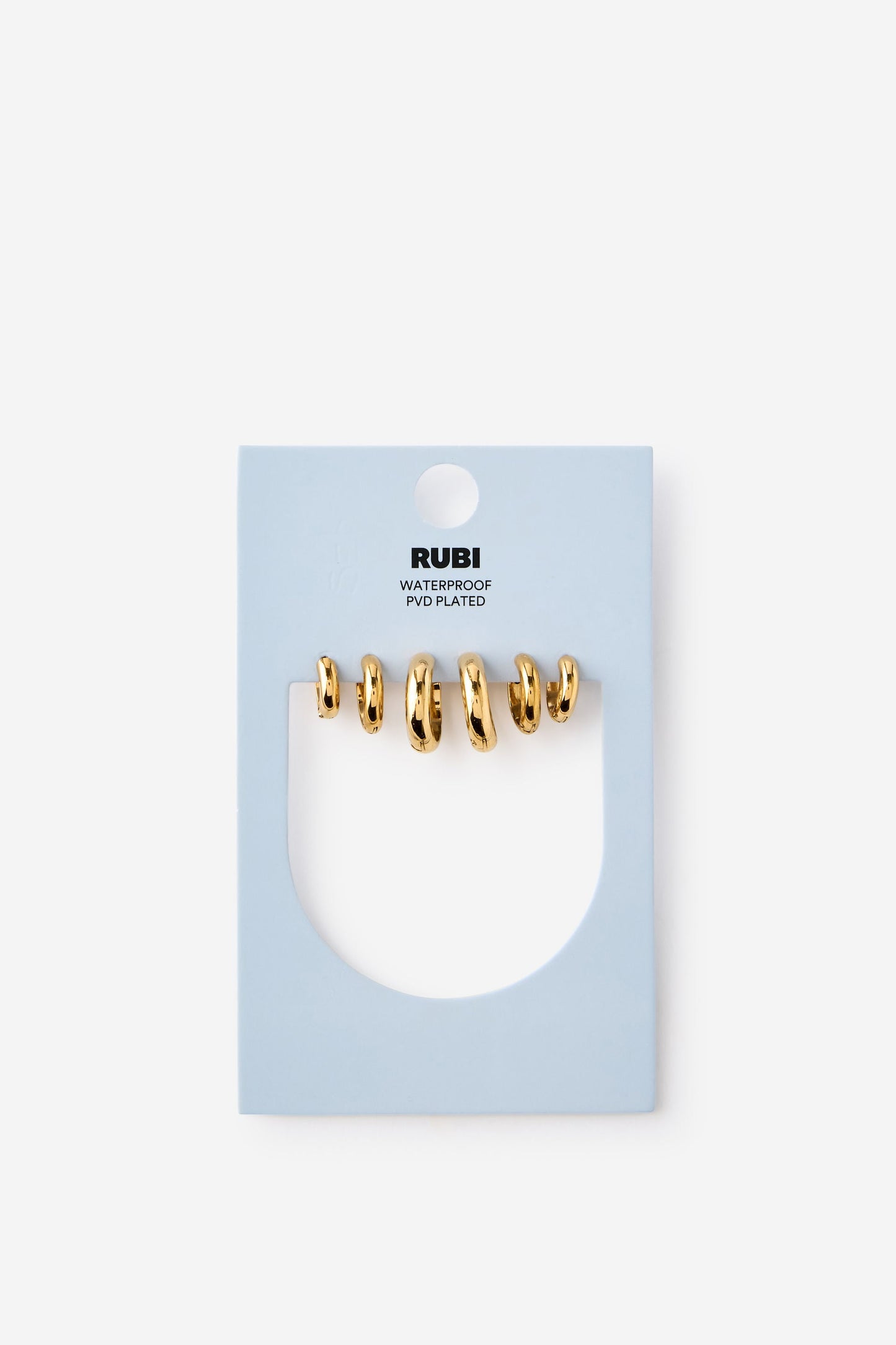 Waterproof 3Pk Mid Earring