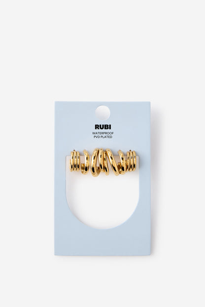 Waterproof 3Pk Mid Earring