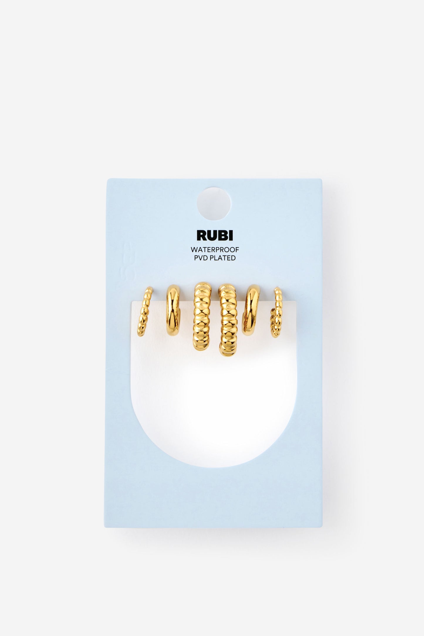 Waterproof 3Pk Mid Earring