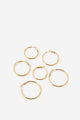Waterproof 3Pk Mid Earring