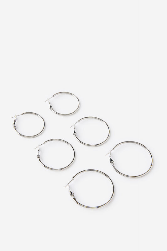 Waterproof 3Pk Mid Earring