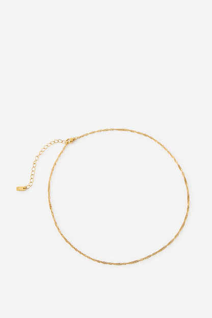 Waterproof Fine Chain Necklace