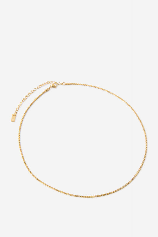 Waterproof Fine Chain Necklace