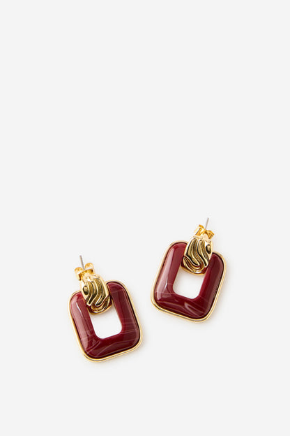 Mid Charm Earring