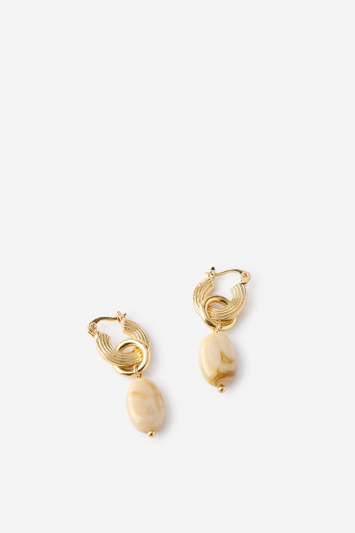 Charm Hoop Earring
